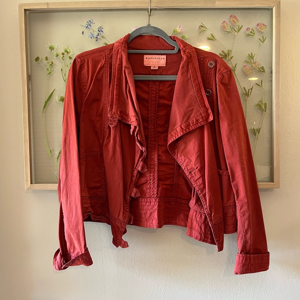 Rust Color Jacket, Gorgeous for fall & winter 💋